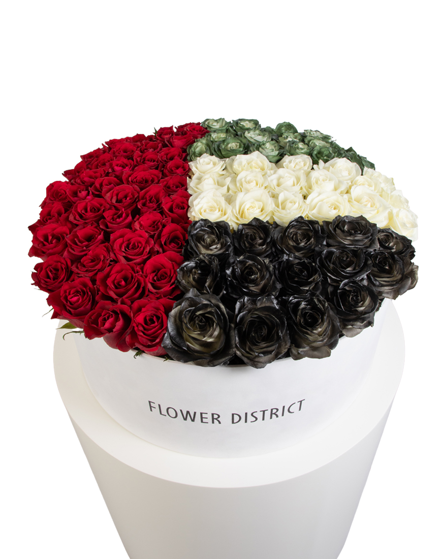 Picture of Crimson Harmony National Day Special Flower Box