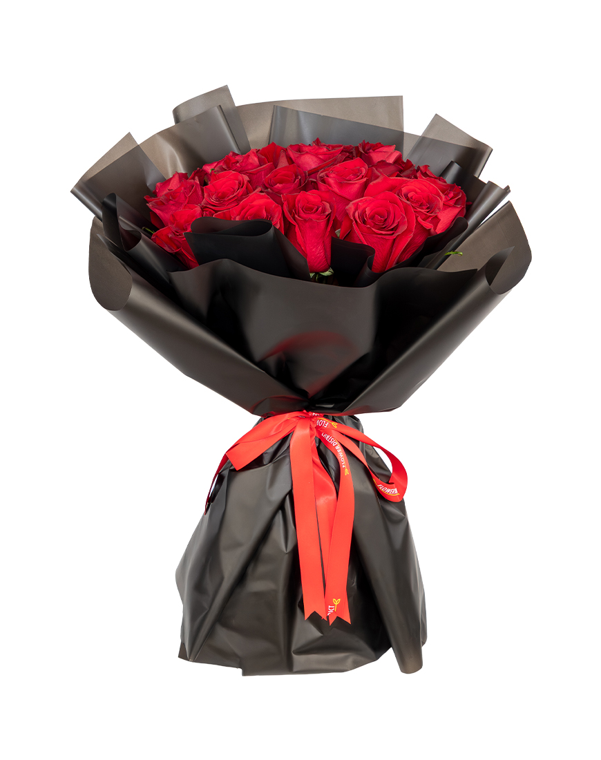 Picture of Eternal Passion Valentine's Day Special Rose Bouquet