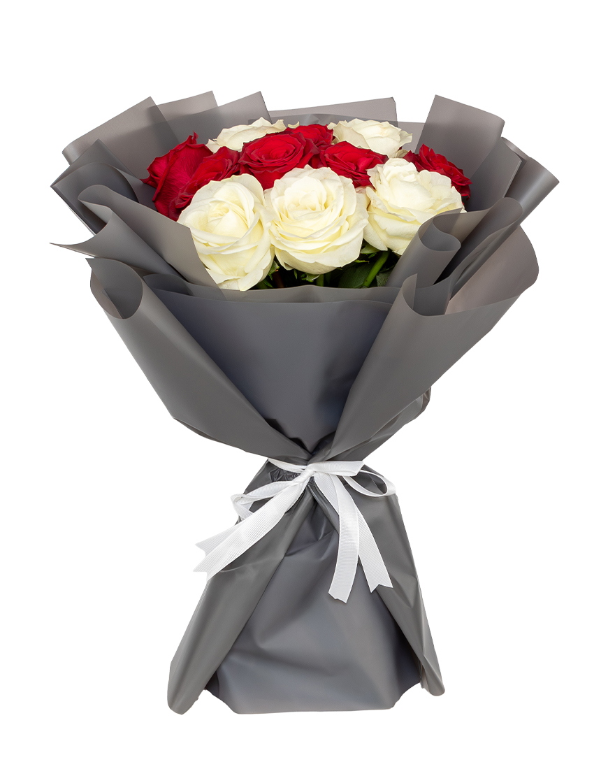 Picture of Pure Harmony Valentine's Day Special Rose Bouquet