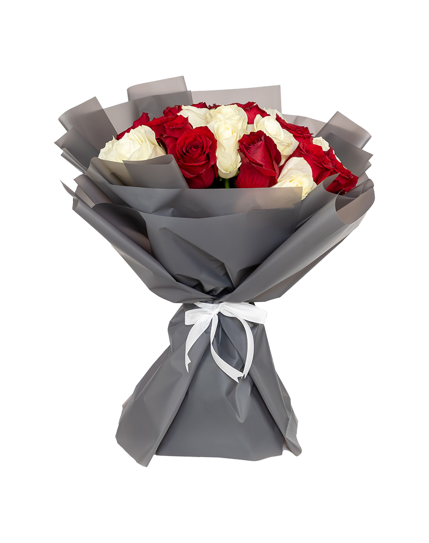 Picture of Gentle Passion Valentine's Day Special Rose Bouquet