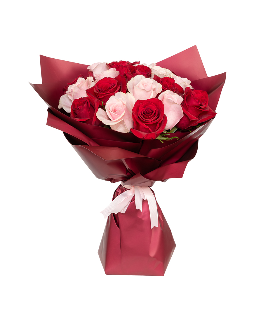 Picture of Rosy Delight Valentine's Day Special Rose Bouquet