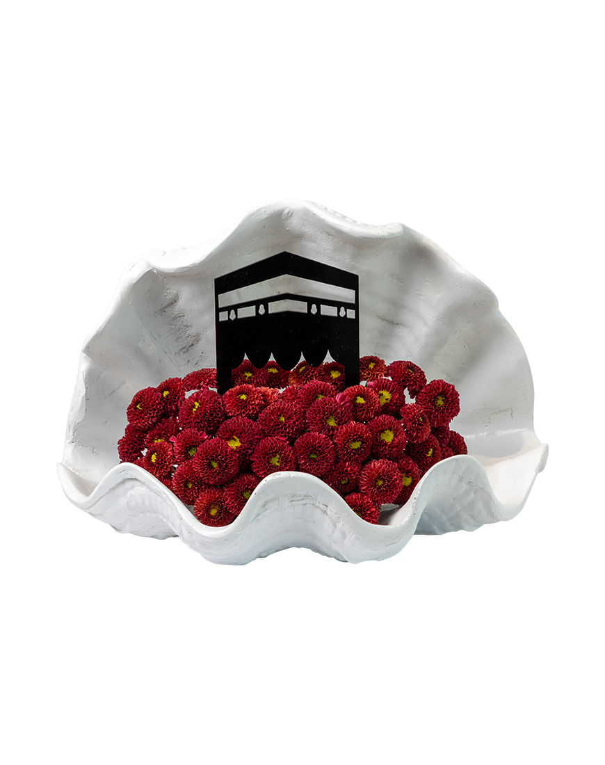 Picture of Sacred Petals Hajj Mabroor Flower Arrangement