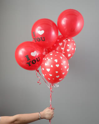 Valentine's Day Balloons