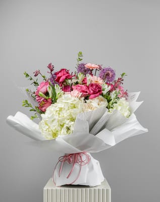 Flowers Bouquets - Gerbera Pink