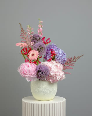 Peony Flower Vase