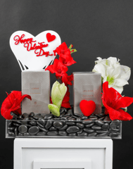 Valentine's Day Sentiments Floral Gift Set