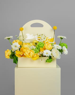 Eid - Graden Spray Rose Yellow