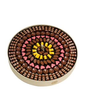 Mix Chocolate Round Tray 1200gm