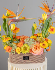 Autumn Harvest Vase Arrangement