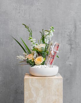 Ivory Elegance Vase