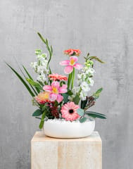 Floral Oasis Vase