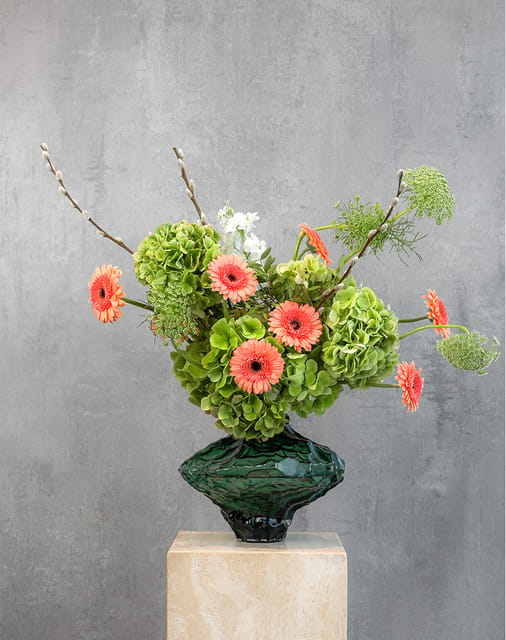 Verdant Harmony Vase