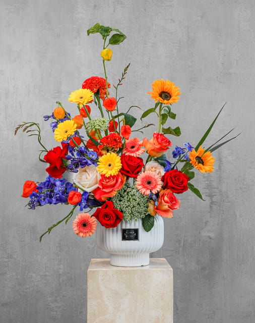 Lively Hues Vase