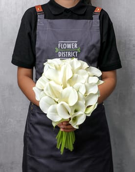 Elegant Calla Blooms Bouquet